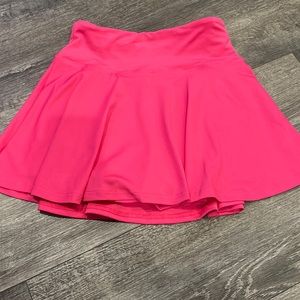 pink skirt